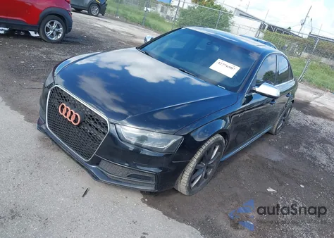 2013 Audi S4 3.0T Premium Plus from USA, damaged, VIN WAUKGAFL5DA085460